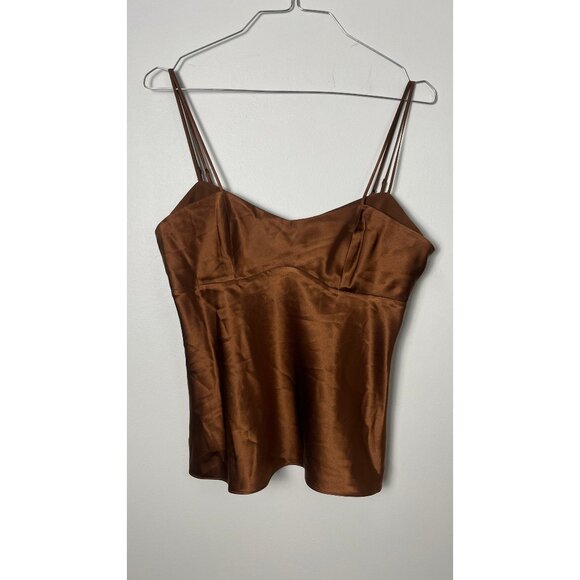 Veronica Beard Tops - VERONICA BEARD DOUBLE STRAP CROPPED TANK CAMISOLE BLOUSE S